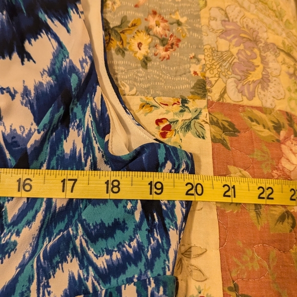 Chico's vneck sleeveless maxi dress size Large 12 - Picture 4 of 9